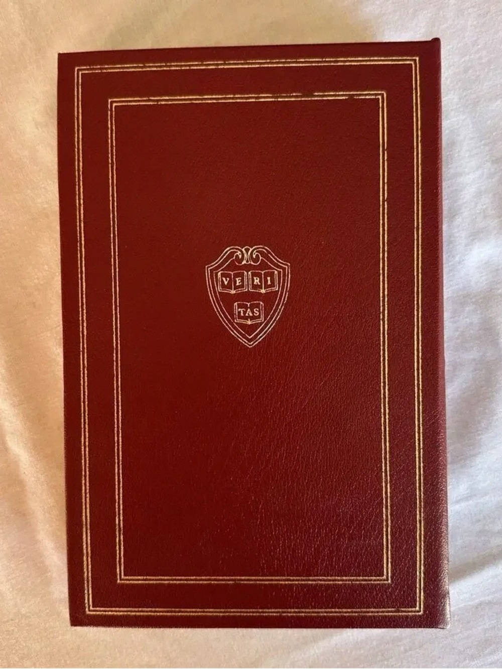 Premium Maroon Card Game Box with Gold Accent